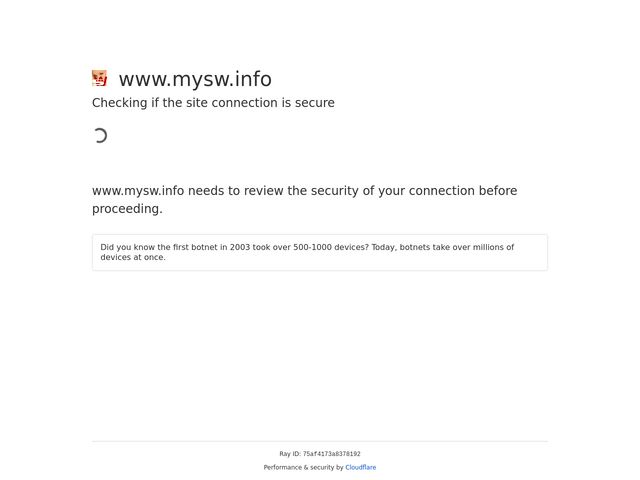 Видео с mysw info
